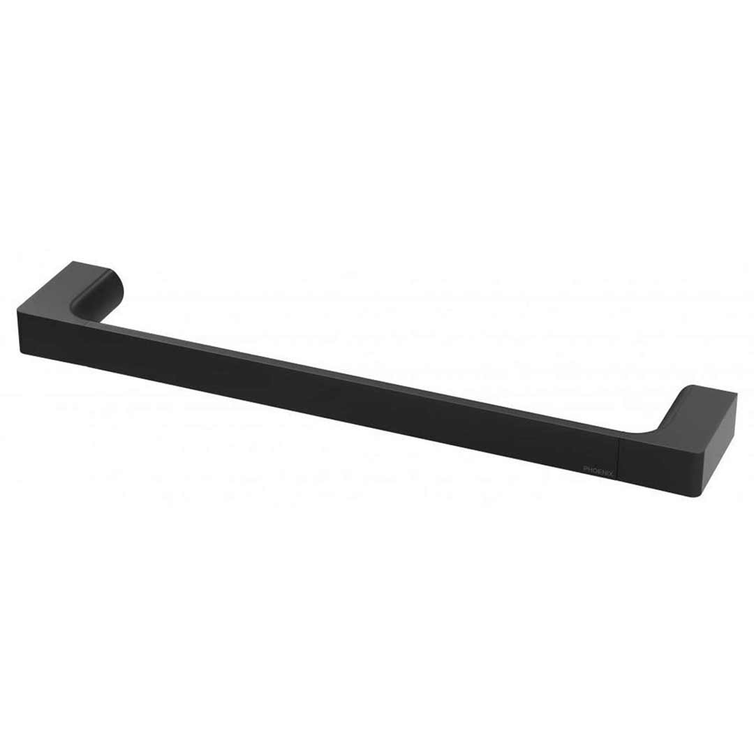 Phoenix Gloss Hand Towel Holder Matte Black GS893 MB