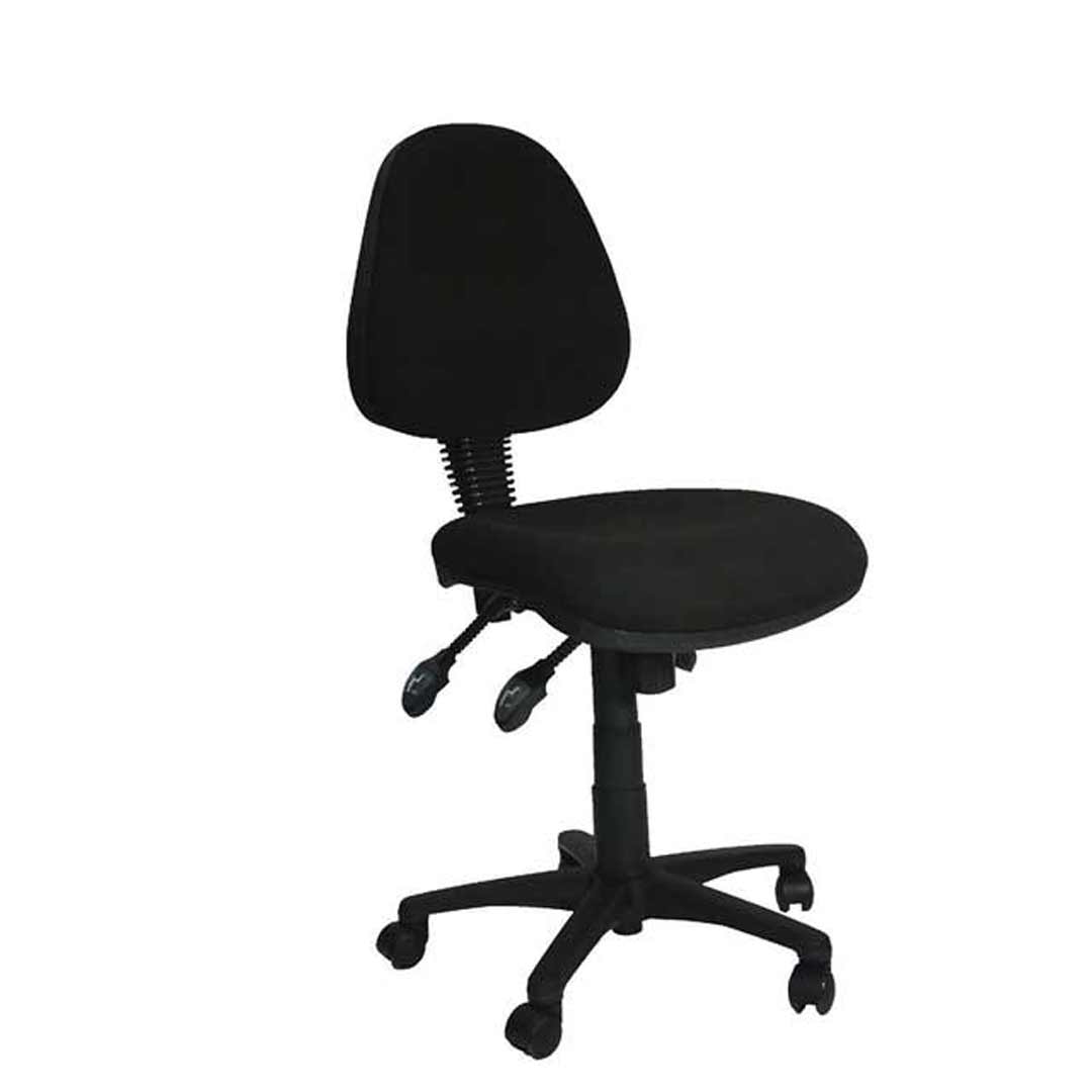 Stewart Gas Lift Office Desk Chair Black