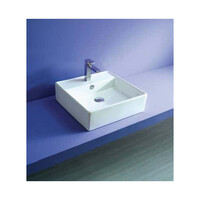 ECT Global Above Counter Basin Bathroom Ceramic Vanity White Mayfair WB 4032