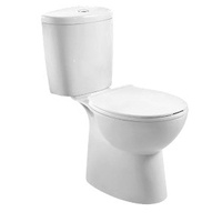 ECT Global Toilet Suite Close Coupled S-Trap Bottom RH Inlet Dual Flash Mobi-II