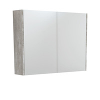 Fienza 900 Mirror Cabinet with Industrial Side Panels PSC900X