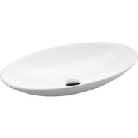 Fienza Keeto Ceramic Above Counter Basin White No Tap Hole 500mm x 350mm RB814