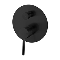 Nero Tapware Dolce Shower Mixer With Divertor Matte Black NR250811aMB