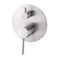 Nero Tapware Dolce Shower Mixer With Divertor Brushed Nickel NR250811aBN