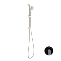 Nero Tapware Opal Shower Rail With Air Shower Brushed Nickel NR251905aBN