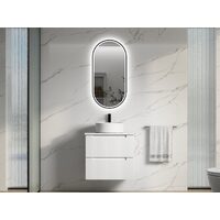 Aulic 600mm Bathroom Wall Hung Vanity with Undermount Basin Verona CAWH41-600