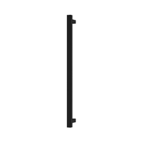 Phoenix Tapware Heated Towel Rail Square Bar 800mm Matte Black 651-8761-10