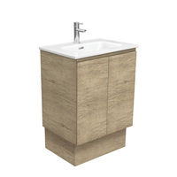 Fienza Joli Edge Bathroom Vanity on Kickboard 600 Scandi Oak JOL60SK