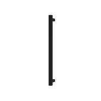 Phoenix Tapware Heated Towel Rail Square Bar 600mm Matte Black 651-8760-10