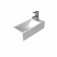 Seima Above Counter Basin Ceramic Rectangular Bathroom Vanity 1 Taphole PLATI 514