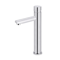 Meir Tall Vessel Basin Mixer Round Pinless Bathroom Tap Polished Chrome MB04PN-R2-C