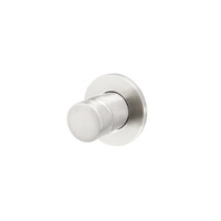 Meir Wall Mixer Round Pinless Shower Bathroom Tap PVD Brushed Nickel MW03PN-PVDBN