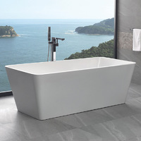 Best BM Bath Tub Bathroom Bathtub 1700mm White Turin BTT1700