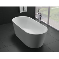 Best BM Oslo Bath Tub Bathroom Freestanding Bathtub 1500mm White BTO1500