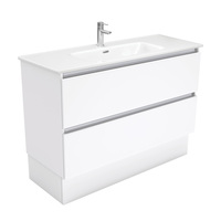 Fienza Jolie Quest 1200 Bathroom Vanity on Kickboard Gloss White JOL120QK