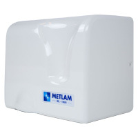 Metlam Hand Dryer Automatic Operation ABS-Plastic Wall Mount ML_1800_WHT