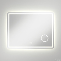 Fienza Deejay 900mm x 700mm LED Bathroom Mirror with Demister LED04-90