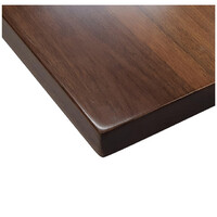 Solid Timber Table Top Restaurant Wooden Indoor Square 700mm x 700mm Spotted Gum