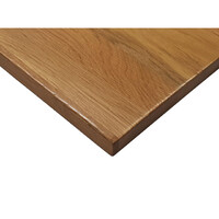 Solid Timber Table Top Restaurant Wooden Indoor Square 700mm x 700mm American Oak