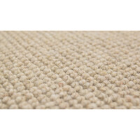 Godfrey Hirst Hycraft Carpets Loop Pile 100% Wool Carpet Flooring Pebble Grid Sandstone