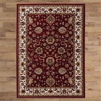 Regal Traditional Classic Pattern Rug Polypropylene 200cm x 290cm Floor Rugs Red