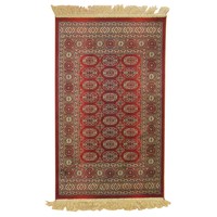 Chiraz Art Silk Floor Carpet Rug 68cm x 105cm Red 8438-12