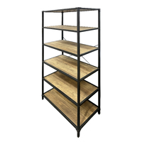 Reading Large 6 Tier Industrial Bookcase Shelf Storage 1.74m High