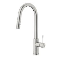 Nero Tapware Opal  Pull Out Sink Mixer With Vegie Spray Function Brushed Nickel NR251908BN