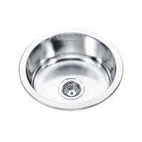 ECT Dante L45L Single Round Bowl Stainless Steel Sink