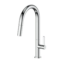 Greens Tapware Kitchen Sink Mixer Tap Pull-Down Chrome Luxe LF1810254CP