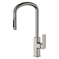 Fienza Tono Pull Out Kitchen Sink Mixer Tap Brushed Nickel 233108BN