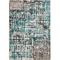 MOS Rugs CANNON Floor Area Rug 200 x 290 GREY PAIL/627 C8328/627