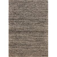 Mos Rugs Svend Rug Wool Breaded Weave Floor Area Carpet 155 x 225cm Silver Grey BSVEND-6540