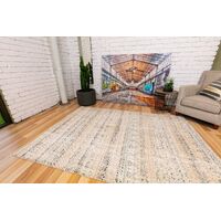 Mos Rugs Cozy Rug Designer Floor Area Carpet 160 x 230cm Ivory Beige B5426-IVORYBEIGE