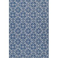 Mos Rugs Amazon Rug Outdoor Floor Area Carpet 200 x 285cm Blue Trellis CAMAZ455B-BLUE
