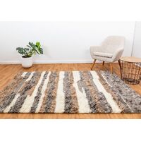 Mos Rugs Boho Rug Wool Floor Area Carpet 200 x 290cm Natural CBOHO23-NAT