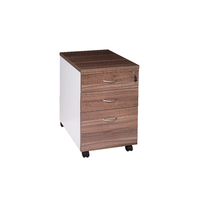Mobile Office Desk Pedestal 2 Drawer 1 File Premier Furniture Addition 468 x 510mm Casnan White