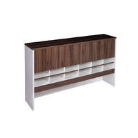 Pigeon Hole Hutch Premier Office Furniture Desk Top Shelving 1080mm H x 1800mm W Casnan White