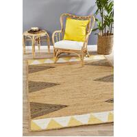 Rug Culture PARADE 222 Floor Area Carpeted Rug Modern Rectangle Yellow 220X150cm