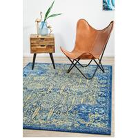 Rug Culture RADIANCE 411 Floor Area Carpeted Rug Contemporary Rectangle Royal Blue 330X240cm