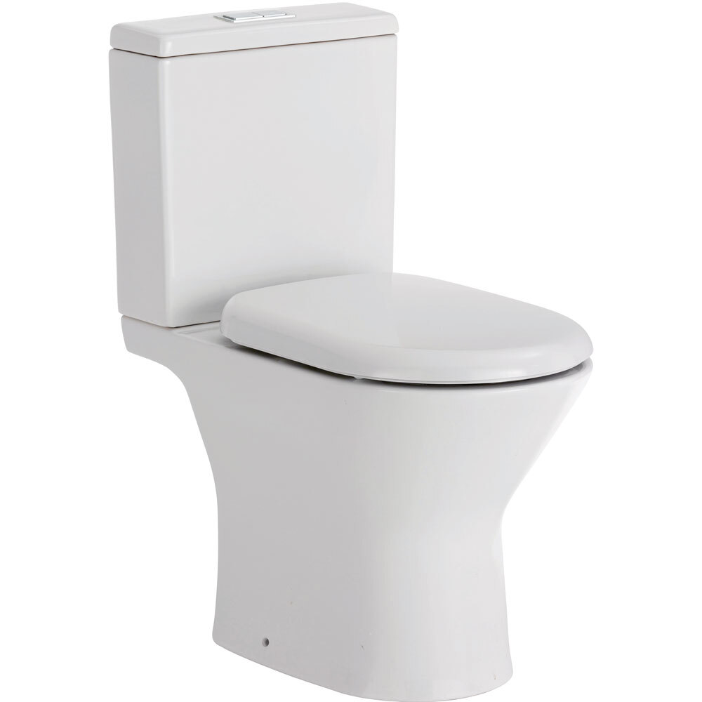 Fienza Toilet Suite Rimless Close Coupled PTrap K0123P