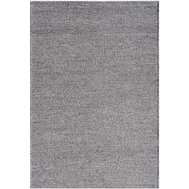 Bayliss Rugs Drake Pebble Grey Wool/ Bamboo Silk Floor Area Rug 200cm x ...