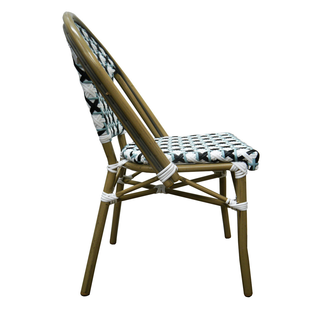 Outdoor Cafe Chair French Parisian Bistro Seating Paris Aluminium
