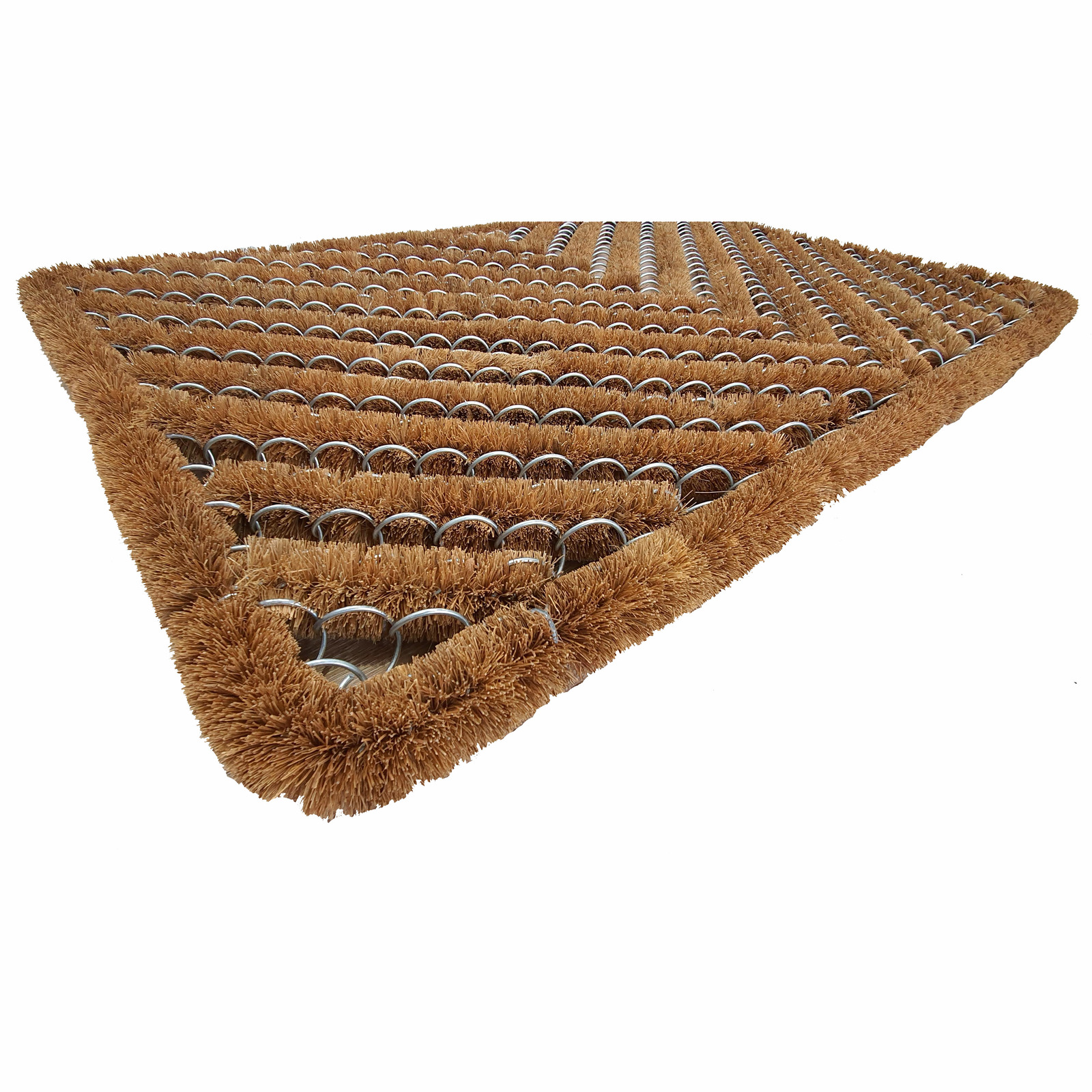 Bayliss Rugs Door Mat 50cm x 80cm Coir and Galvanised Wire Dirt Trapper