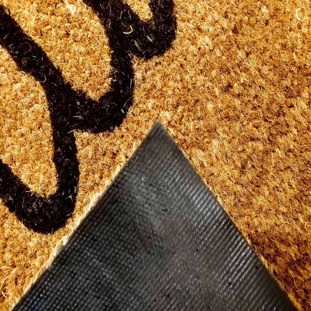 Home Coir Door Mat 80cm x 50cm Front Outdoor Doormats