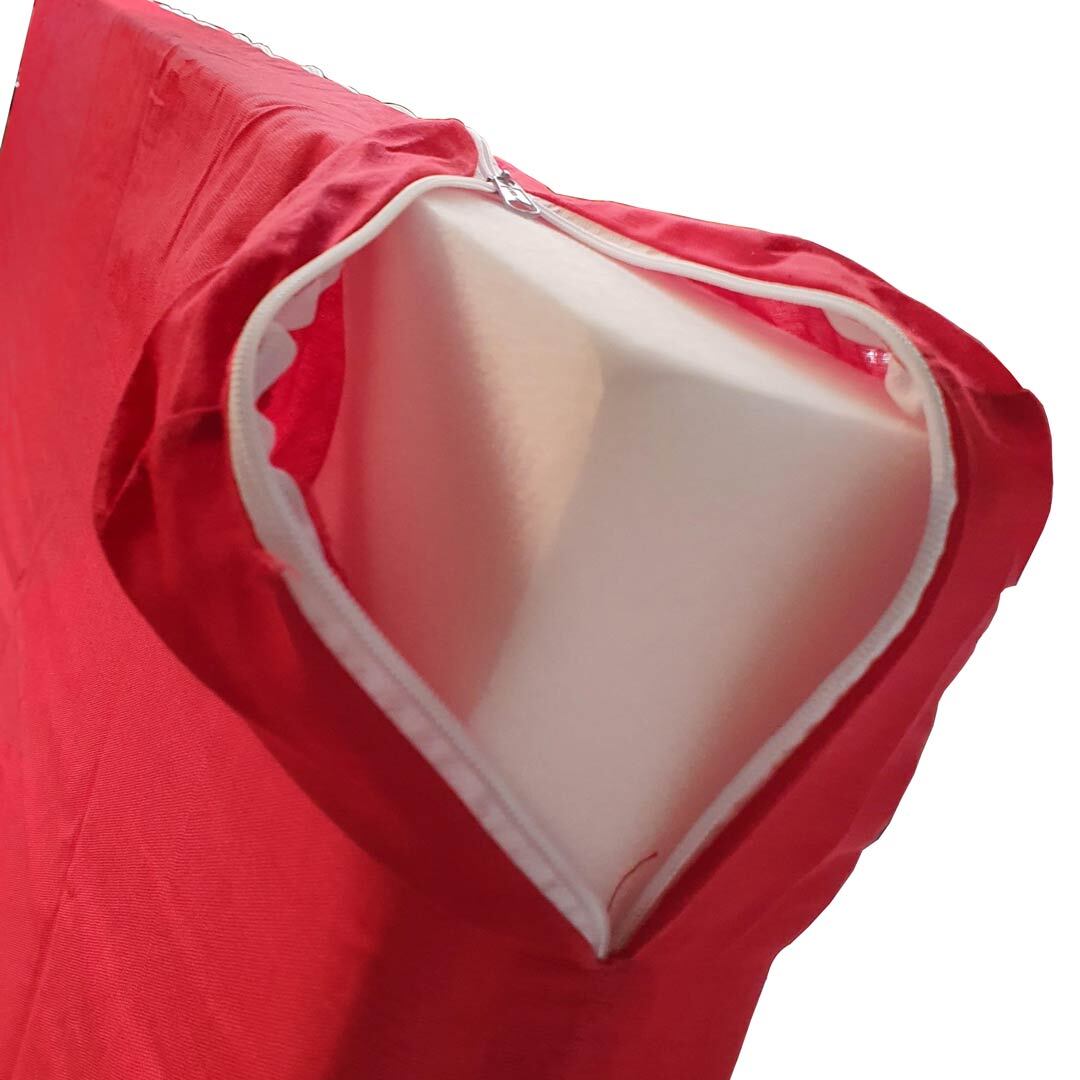 Foam Mattress Portable Camping Removeable Cover Double 4" 188cm x 137cm