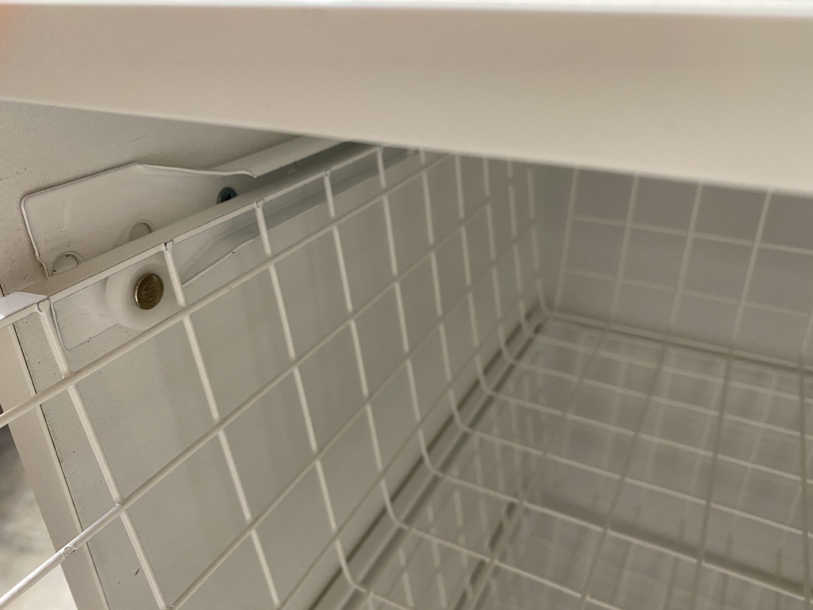 5 Wire Basket Robe Insert Clothes Wardrobe Kitchen Storage Unit 51(W)cm