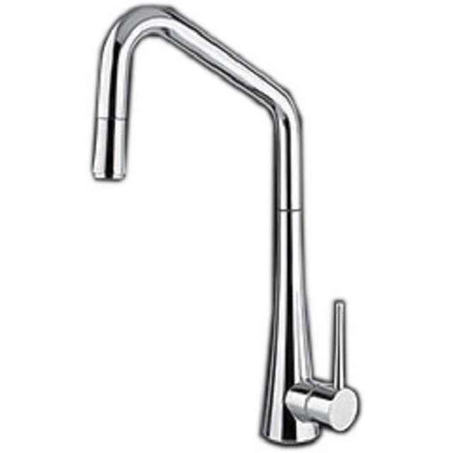 Abey Kitchen Sink Mixer Tap with Pull Out Chrome Faucet Armando Vicario