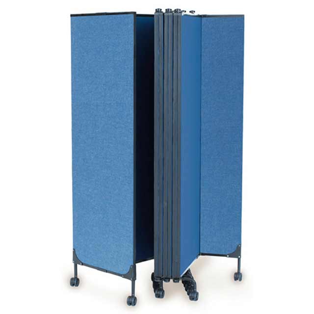 Sylex Modular Room Divider 1820mm Wide Great Divider Starter Kit Blue