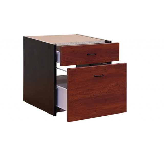 Merlin Fixed Under Desk Pedestal 1 Drawer 1 File 466 W x 429 D